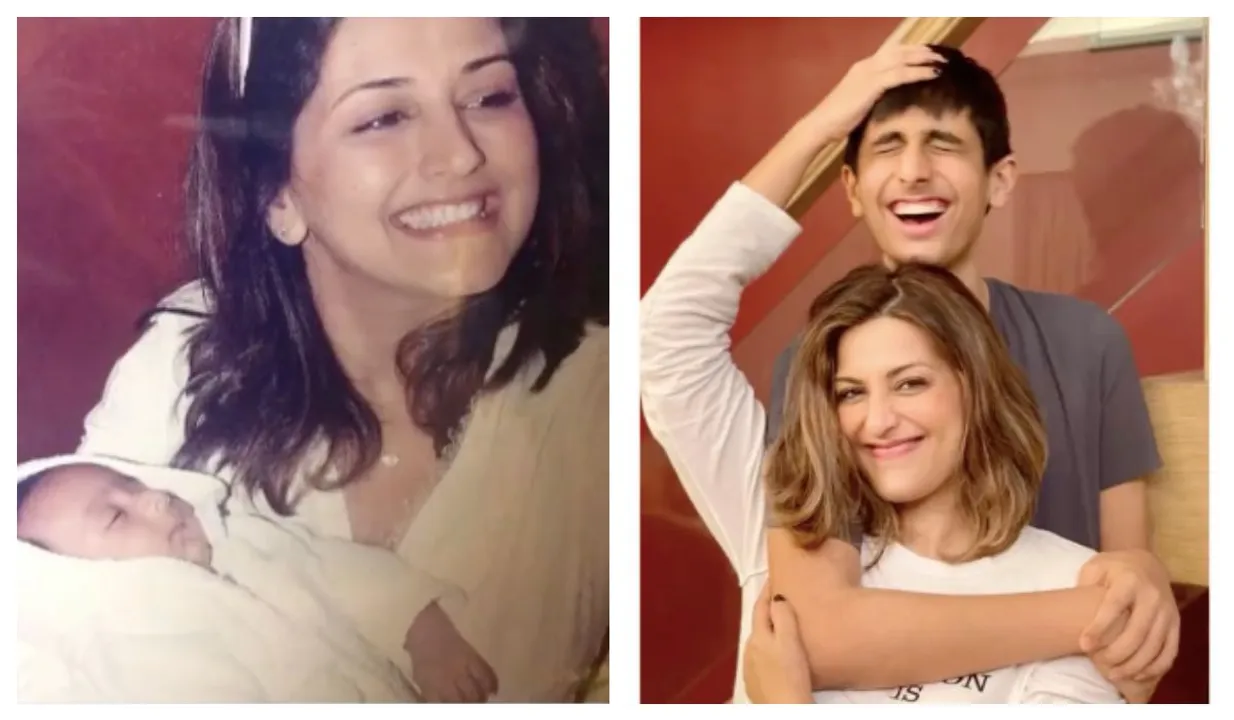 Sonali Bendre son