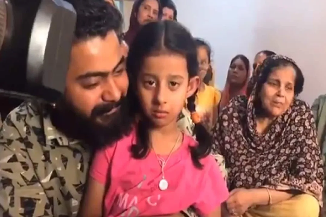 missing CRPF jawan daughter