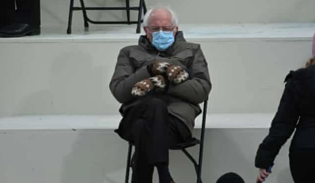 Bernie Sanders mittens