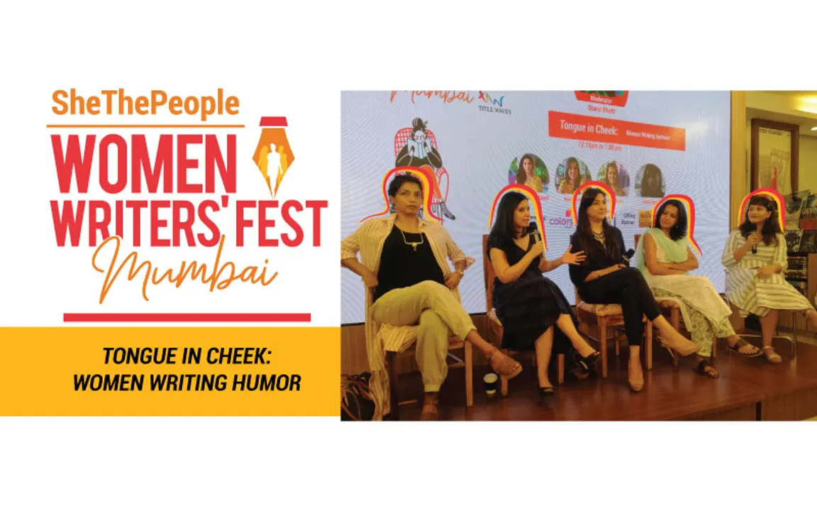 Women writing humour