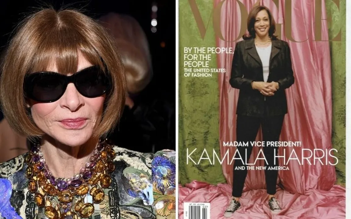 Anna Wintour Kamala Harris vogue cover
