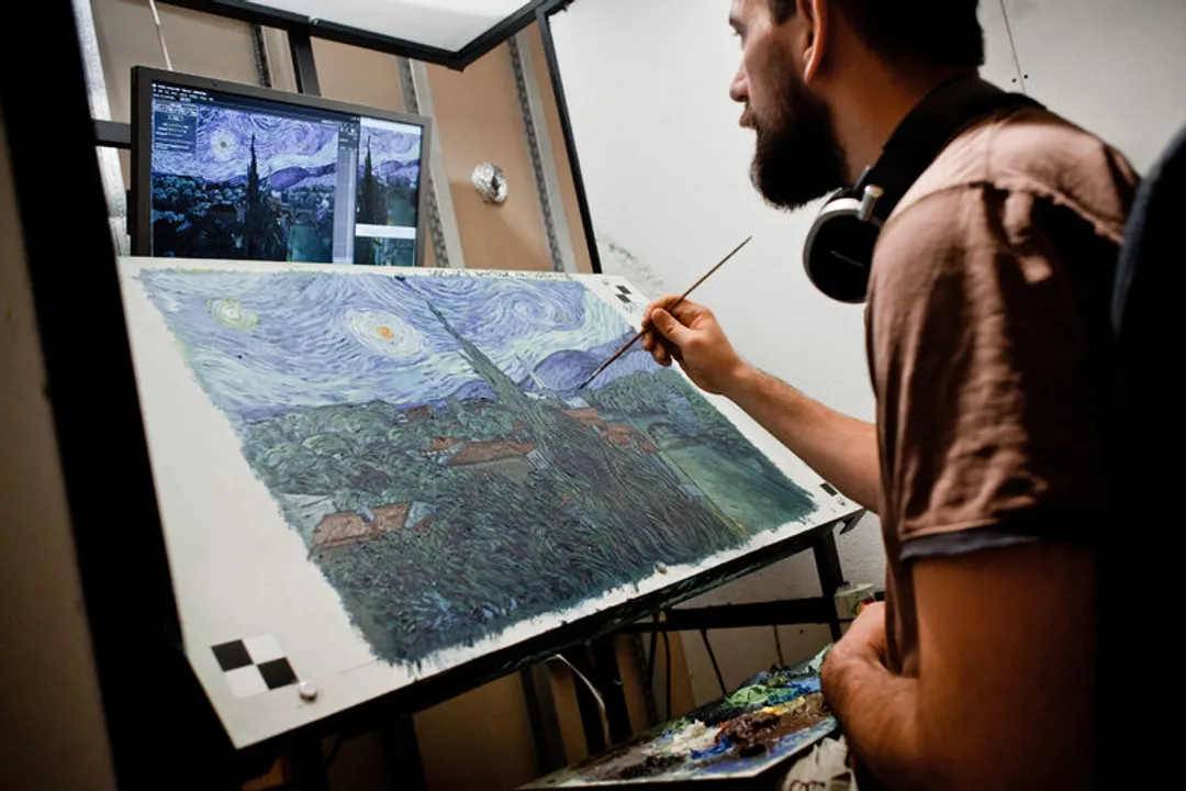 Bhopal woman paints in Loving Vincent