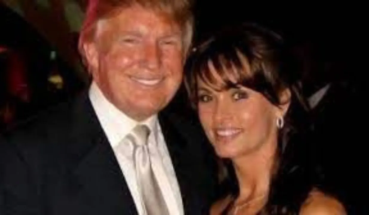 Karen McDougal and Donald Trump