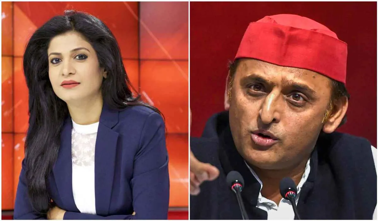 Anjana Om Kashyap-Akhilesh Yadav