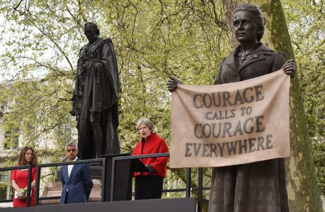 Millicent Fawcett London's Parliament Square