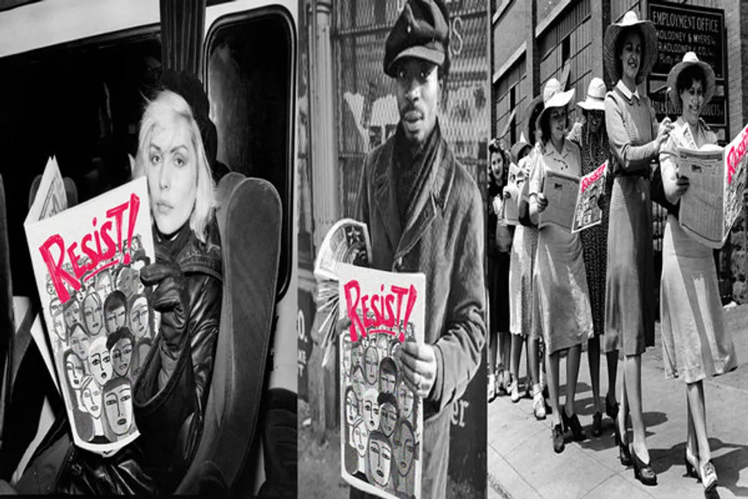 resist tabloid