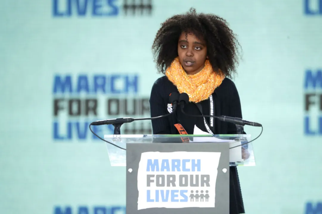 Naomi Wadler's speech at #MarchForOurLives