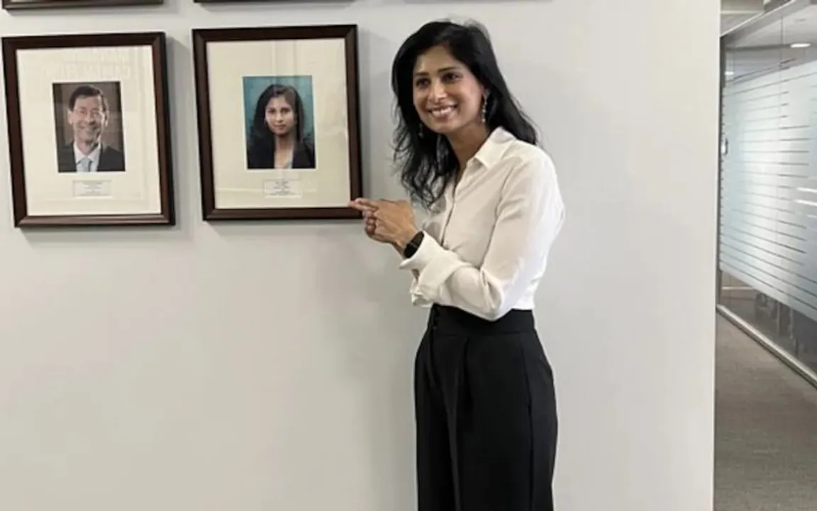 gita gopinath on imf wall