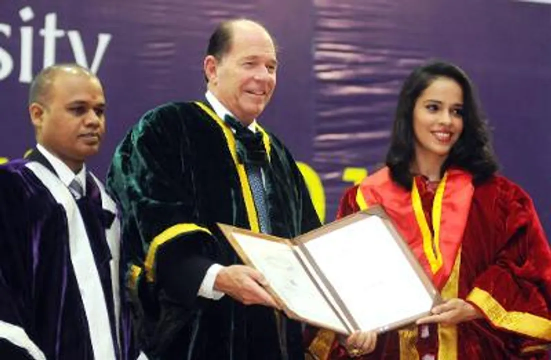 Saina Nehwal gets honorary doctorate