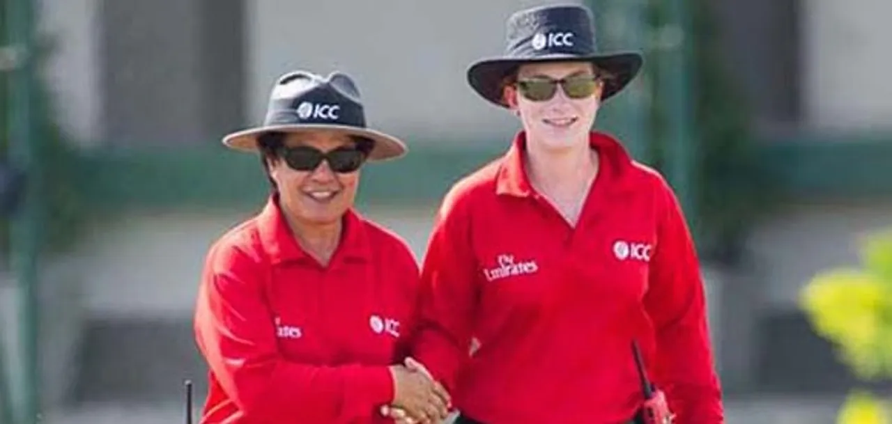 Women Umpires finally break into the women's world cup