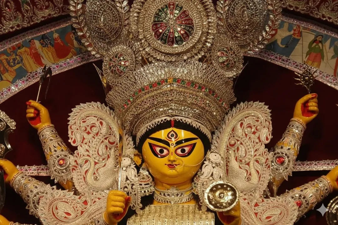 Daaker Shaaj: The Symbolic Significance Of Bengal's Durga Pujo Decoration