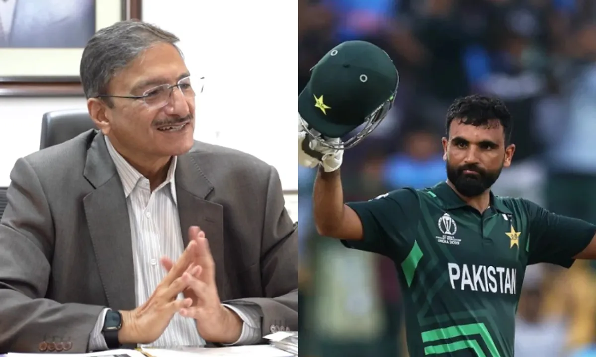 Zaka Ashraf And Fakhar Zaman
