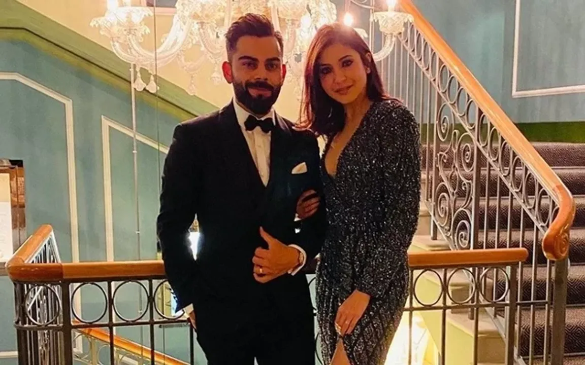 Virat Kohli and Anushka Sharma. (Photo Source: Twitter)