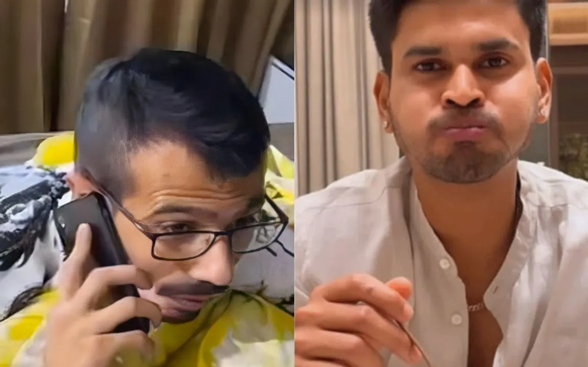 युजवेन्द्र चहल श्रेयस अय्यर