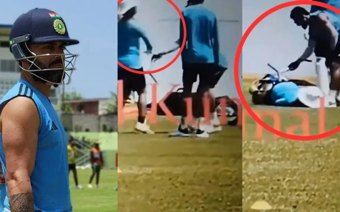 VIRAT KOHLI WITH ISHAN KISHAN विराट कोहली इशान किशन