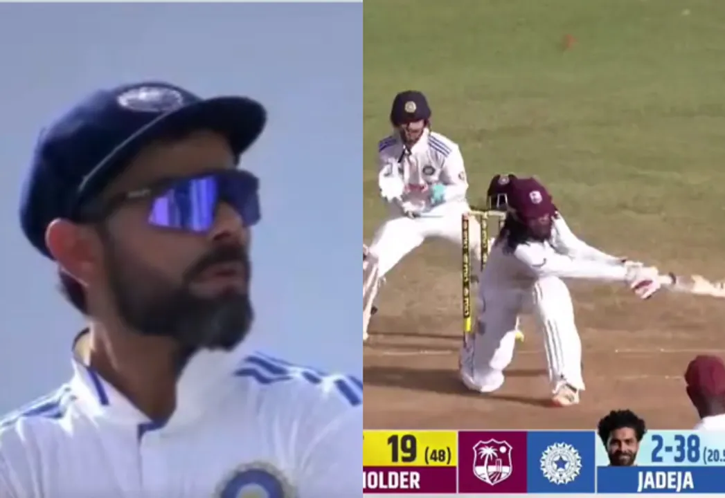 Virat Kohli Shocked after Watching Warrican Bat