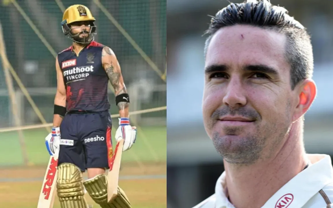 Virat Kohli and Kevin Pietersen. (Photo Source: Twitter)