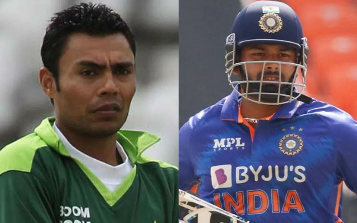 Danish Kaneria and Rishabh Pant (Source: Twitter)