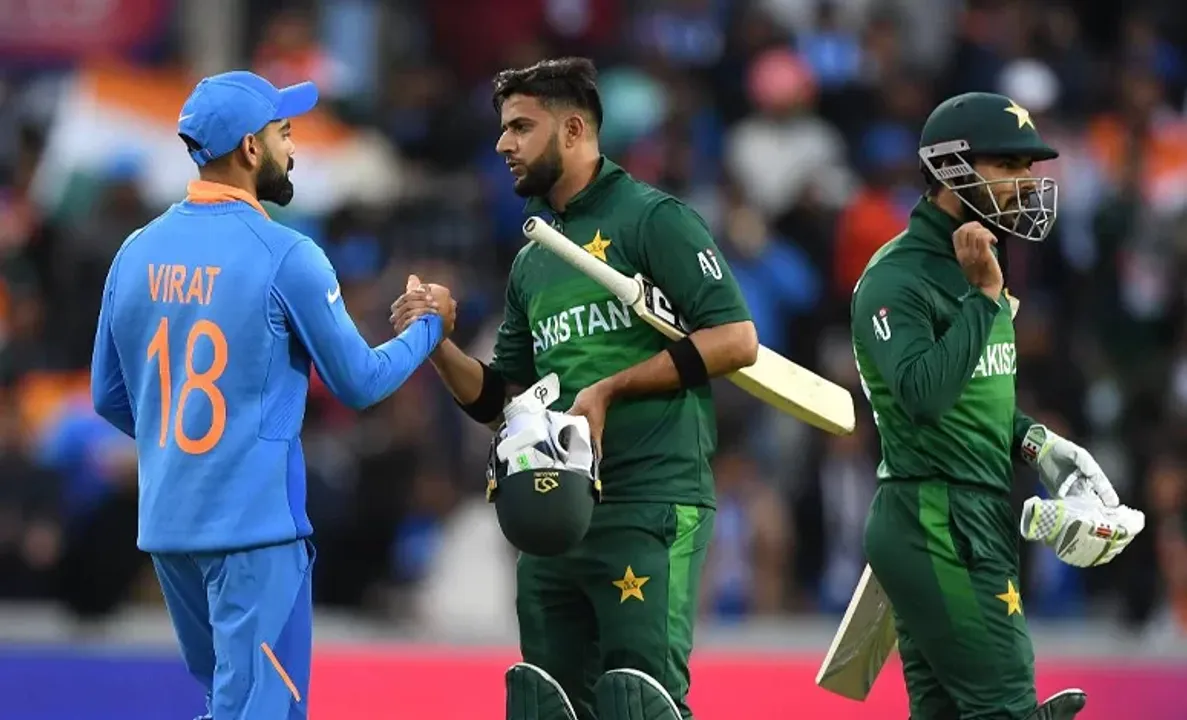 Virat Kohli, Imad Wasim (Image source: Twitter)