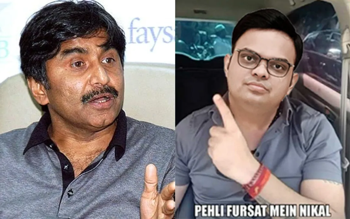 JAVED MIANDAD JAY SHAH जावेद मियांदाद जय शाह