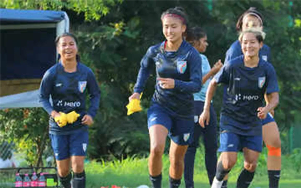 India women's football team. (Photo Source: Twitter)