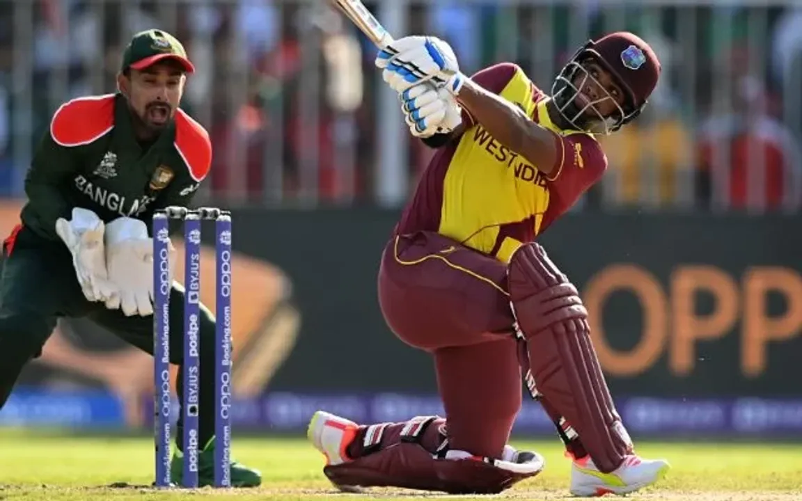 Nicholas Pooran. (Photo by Alex Davidson/Getty Images)