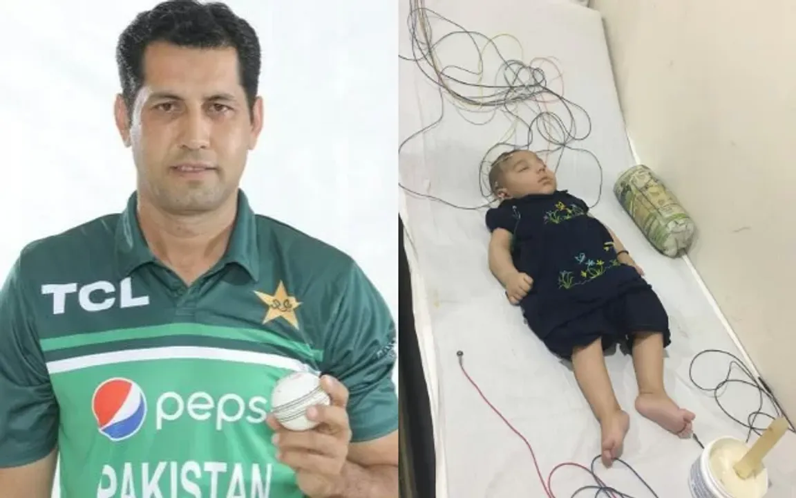 Asif Afridi and his daughter (Photo Source: Twitter)