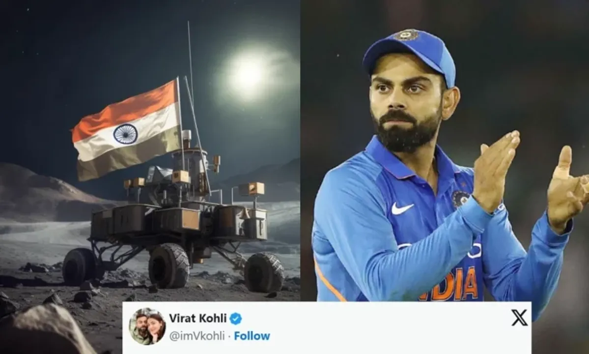 KOHLI AND CHANDRAYAN 3 विराट कोहली
