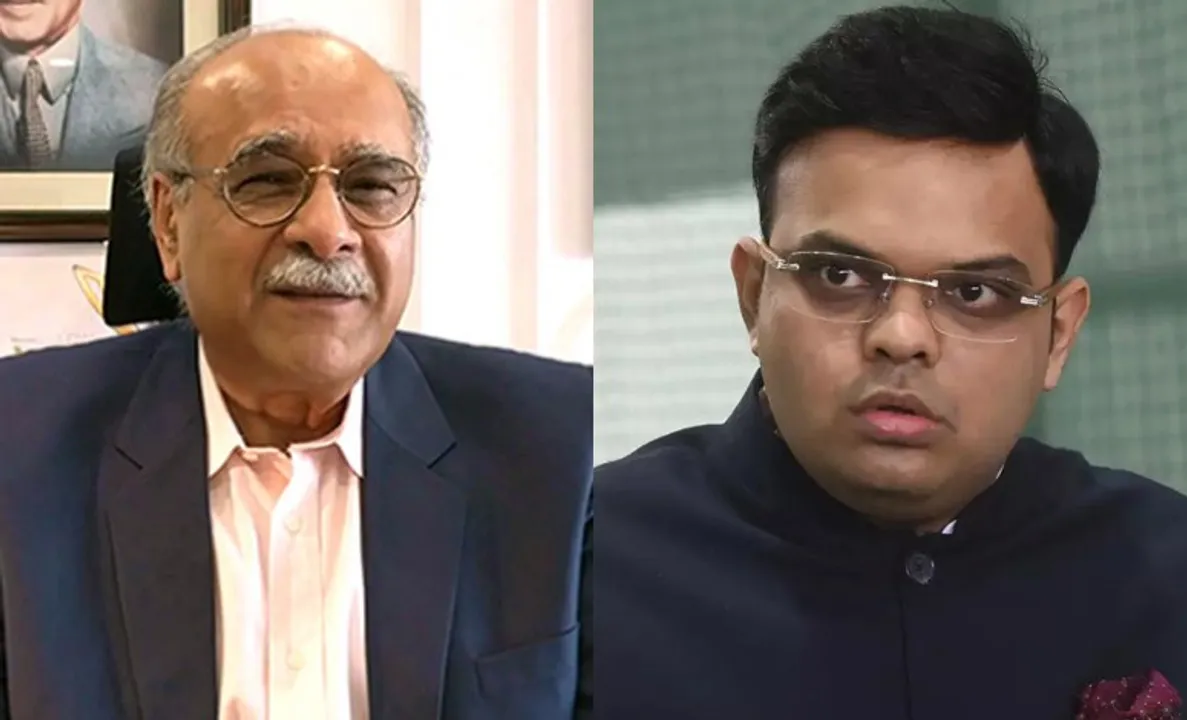 NAJAM SETHI AND JAY SHAH IPL 2023 Final ASIA CUP 2023