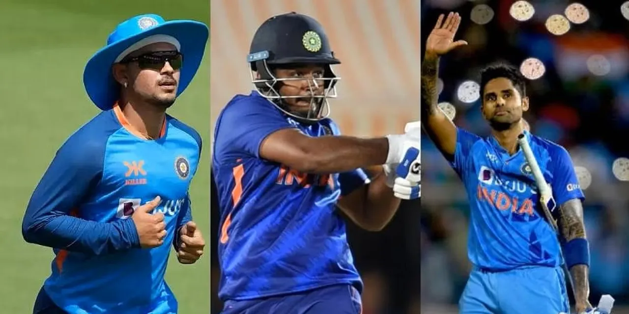 ishan kishan suryakumar yadav sanju samson