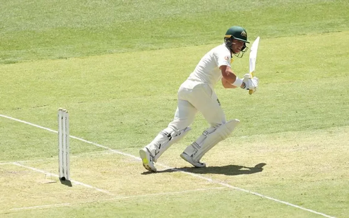 Marcus Harris. (Photo by Cameron Spencer/Getty Images)