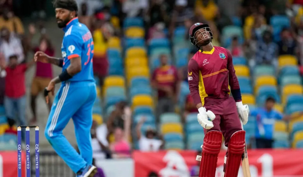 IND vs WI: Hardik-Pandya-led-India-in-the-second-ODI