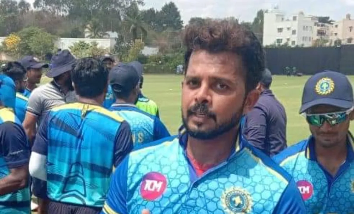 S Sreesanth (Image source: Twitter)