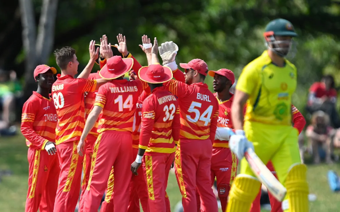 AUS vs ZIM ( Image Credit: Twitter)