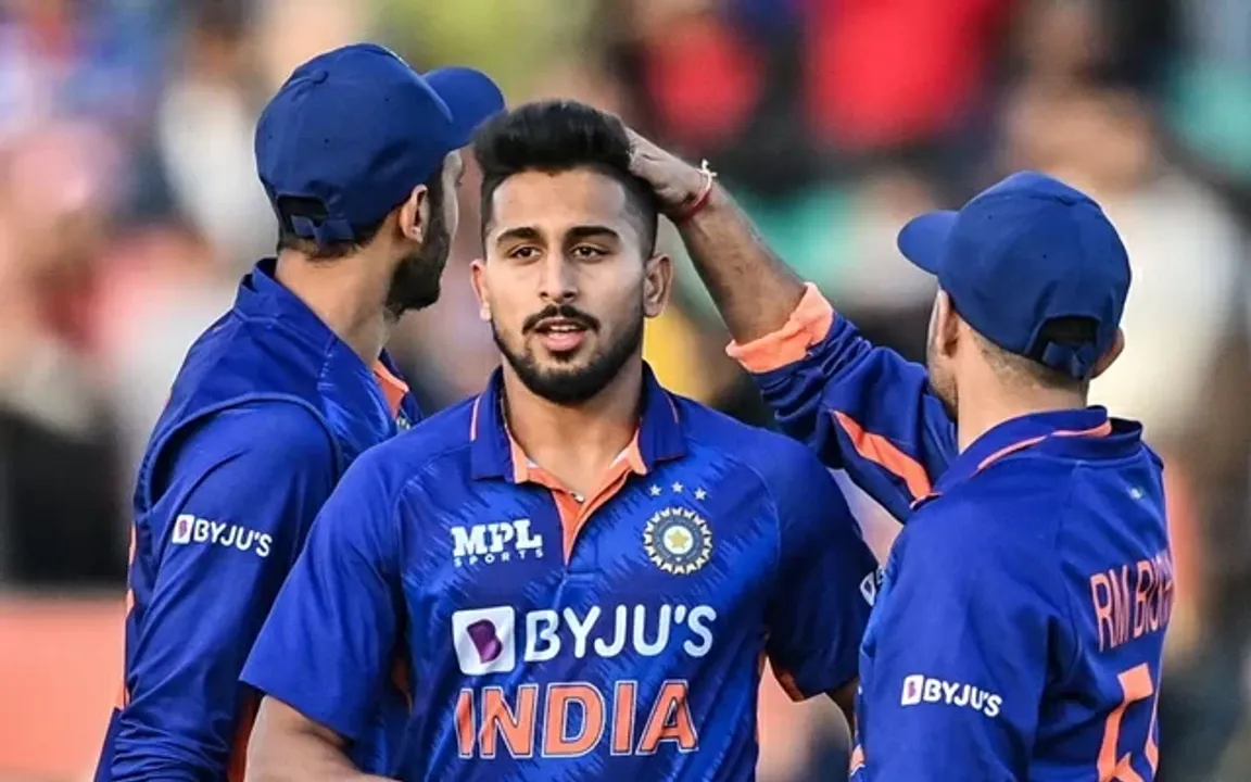 Umran Malik. (Photo Source: Twitter/BCCI)