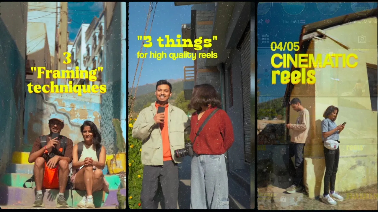 Cinematic reels 