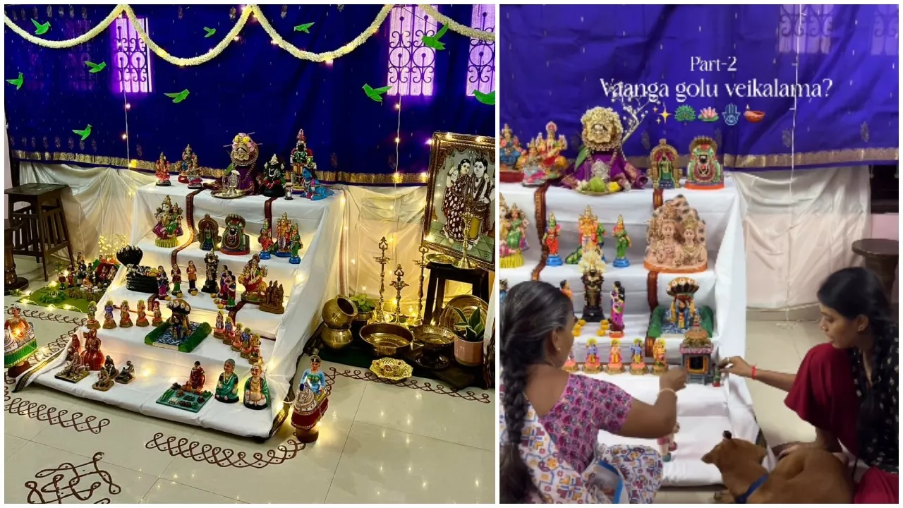 Navratri Golu preps