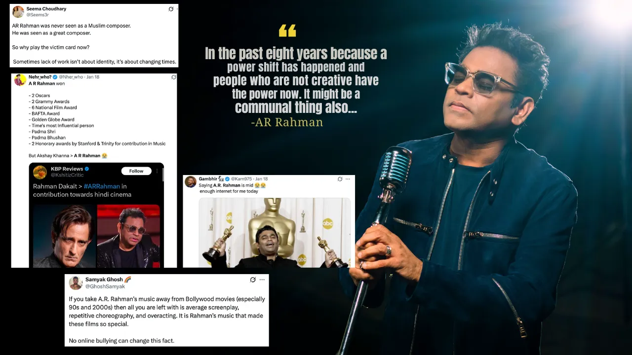 A R Rahman controversy
