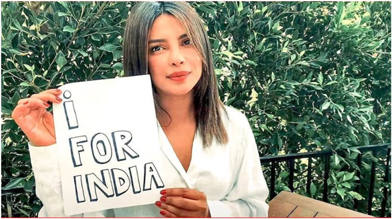 I for India