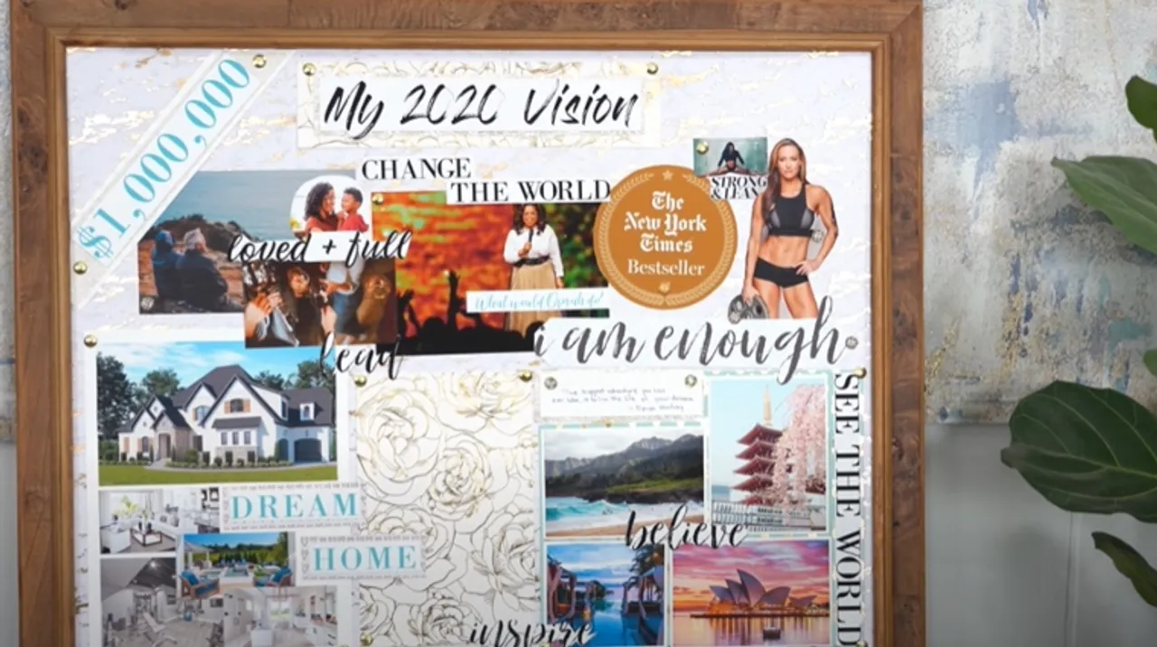 vision board