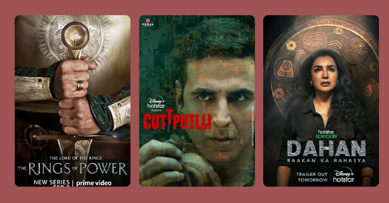 Amazon Prime Video and Disney+Hotstar releases in September 2022