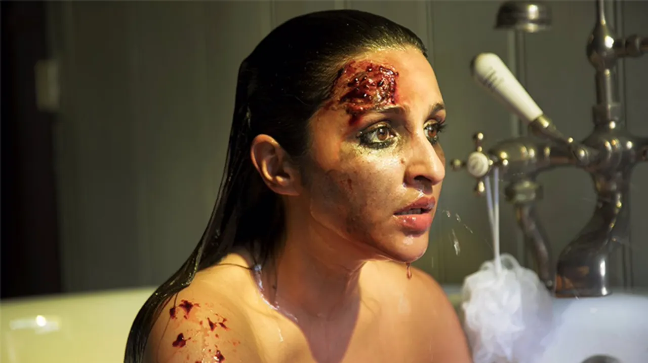 First look of the girl on the train