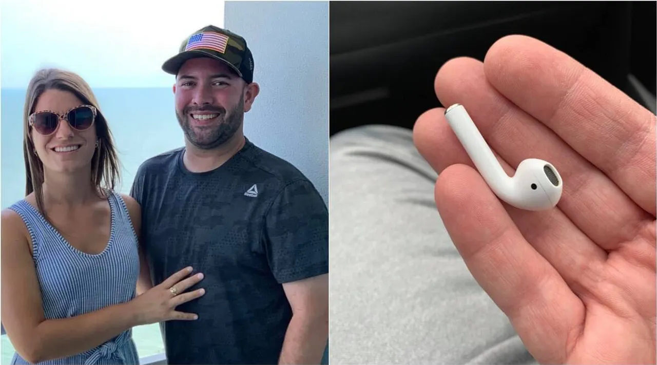 man-swallows-airpod
