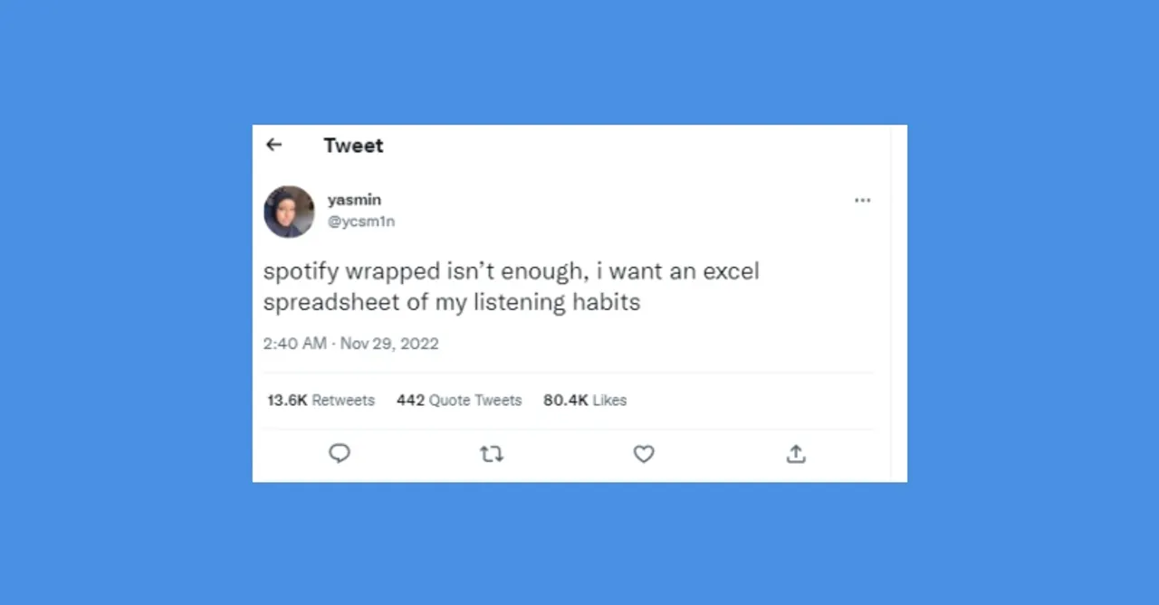 Spotify wrapped