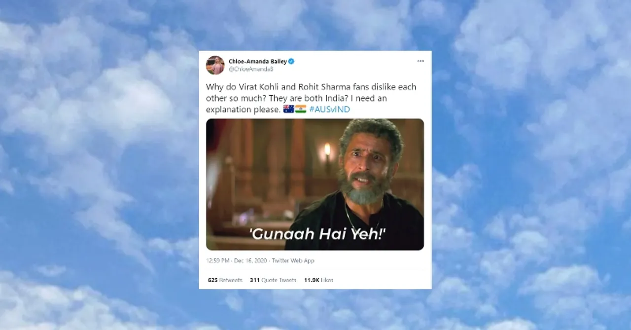 Virat Kohli and Rohit Sharma Fans