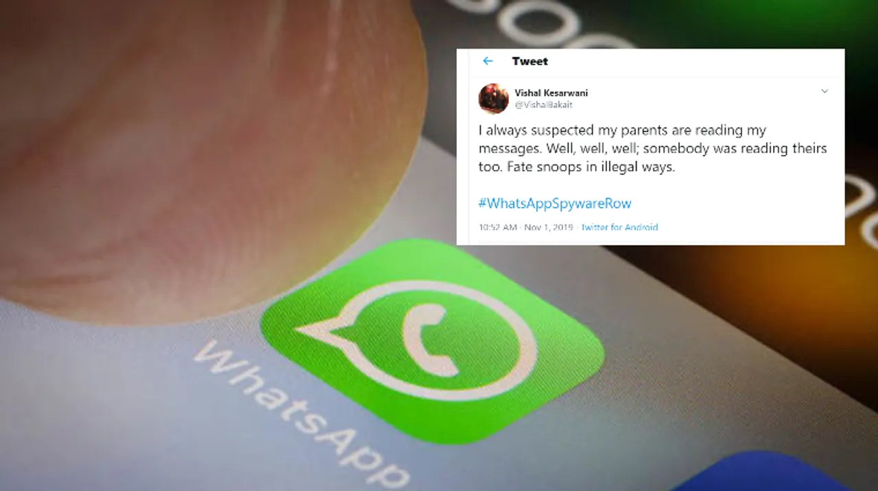 Whatsapp spyware row