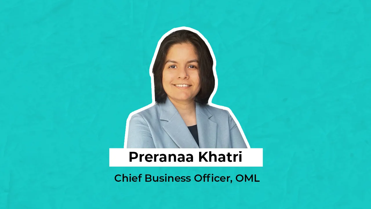 Preranaa Khatri, Chief Business Officer, Only Much Louder for your reference