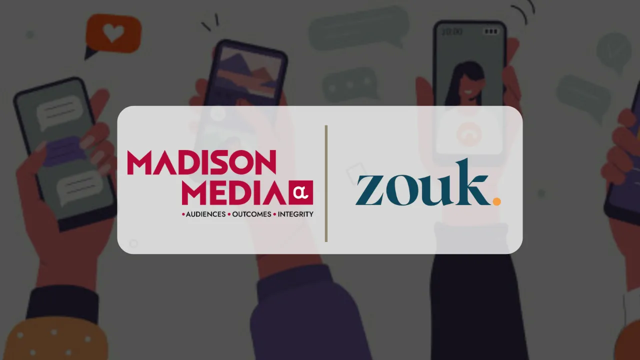 Madison Media Alpha Wins Media AOR for Zouk; Rolls Out Multi-Touchpoint Campaign Across IPL, CTV, and Digital
