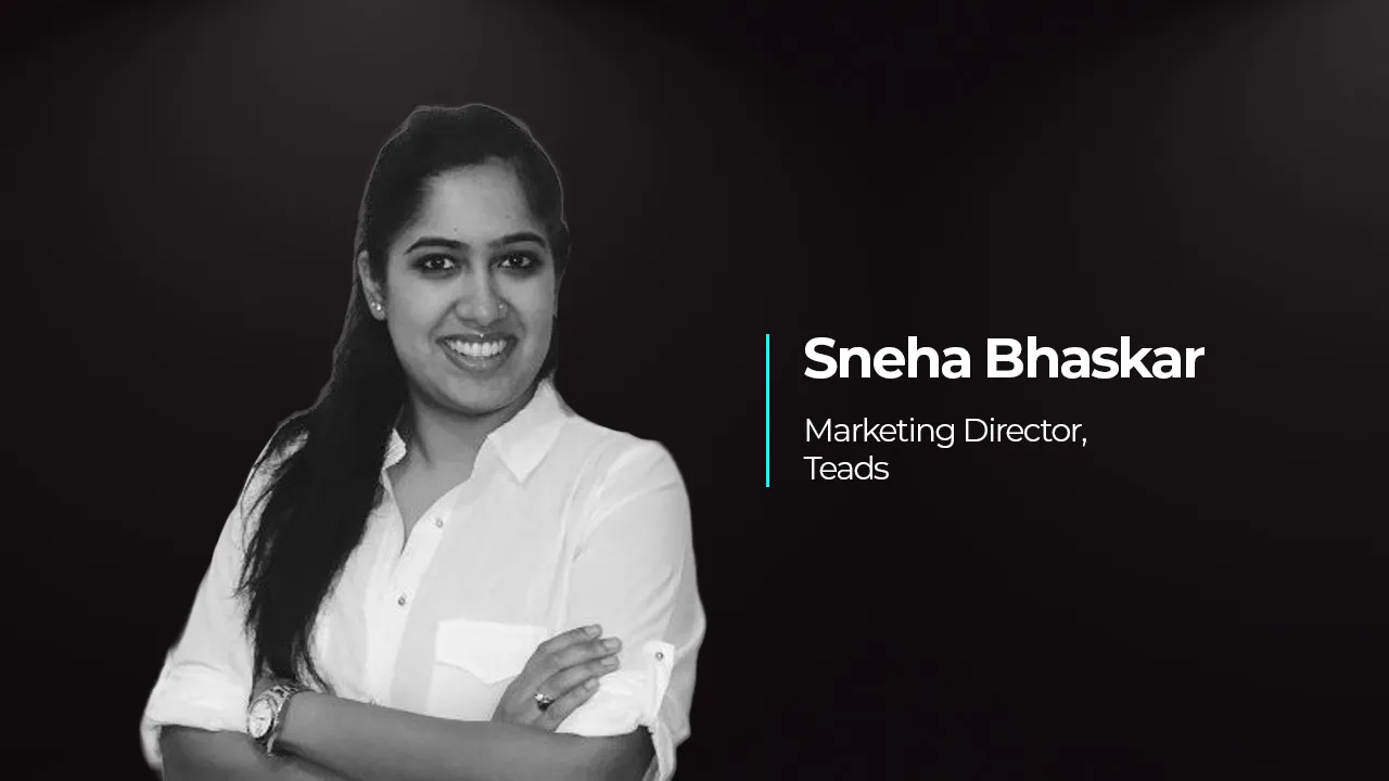 Sneha Bhaskar named Marketing Director at Teads