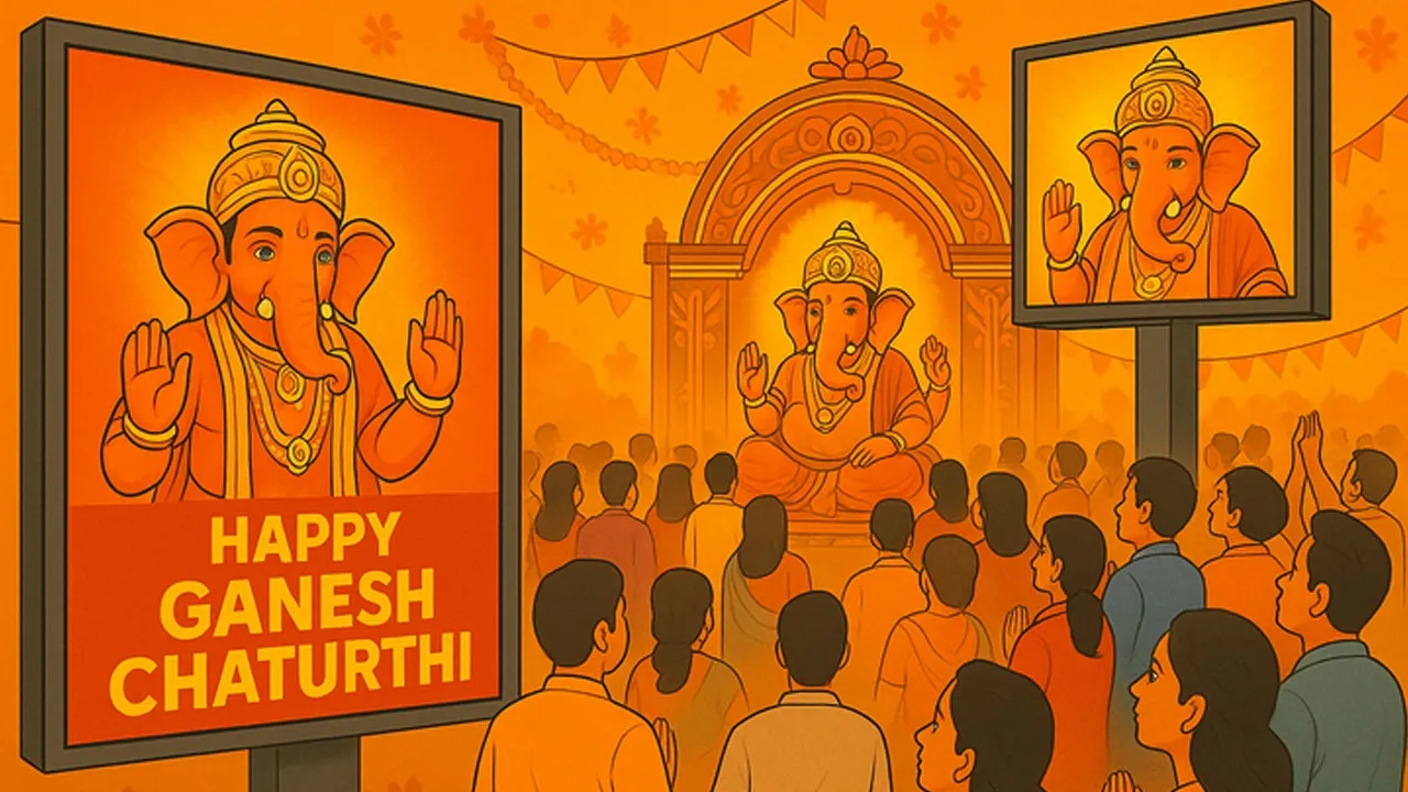 OOH playbook for Ganesh Chaturthi